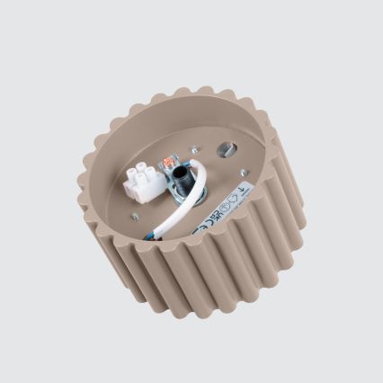 Точково осветително тяло AURA 1xGX53/10W/230V Ø 10 см тауп