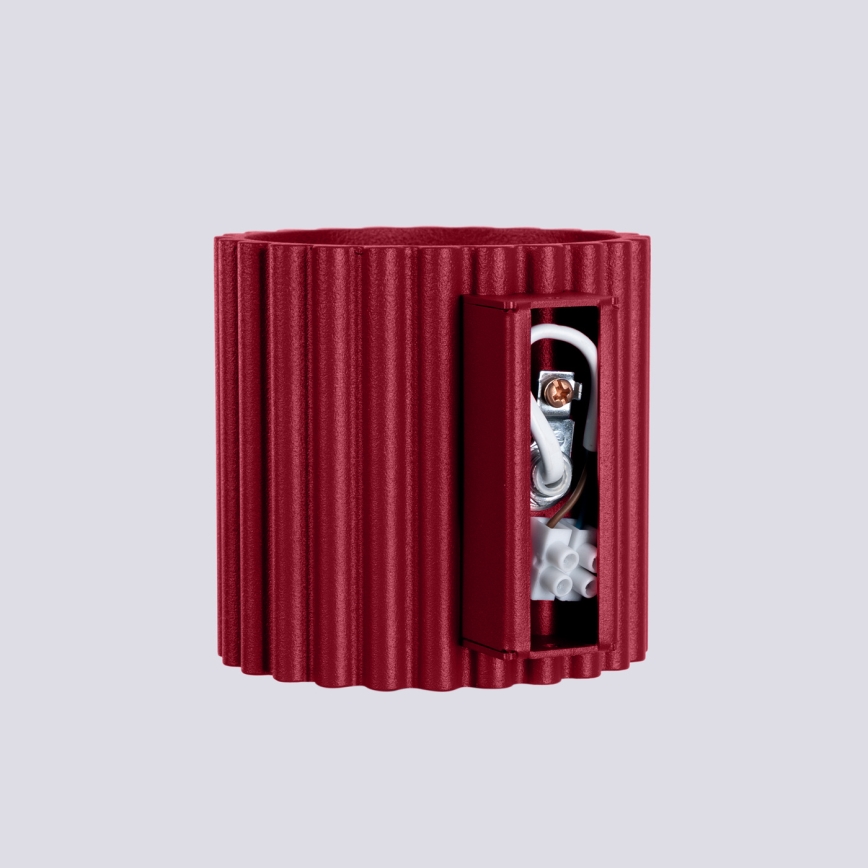 Стенно осветително тяло AURA 1xG9/10W/230V червено
