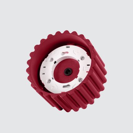 Точково осветително тяло AURA 1xGX53/10W/230V, диаметър 10 см, червено