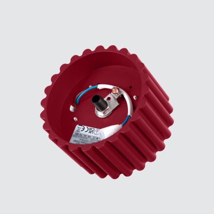Точково осветително тяло AURA 1xGX53/10W/230V, диаметър 10 см, червено