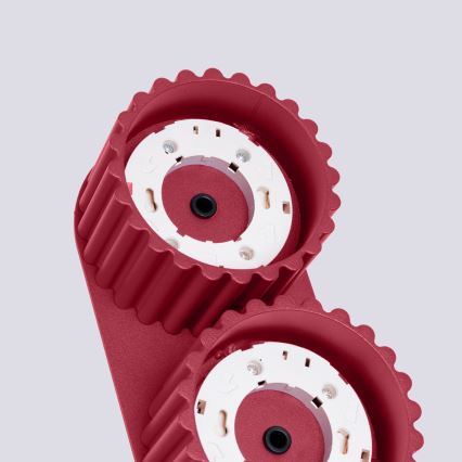 Точково осветително тяло AURA 2xGX53/10W/230V червено