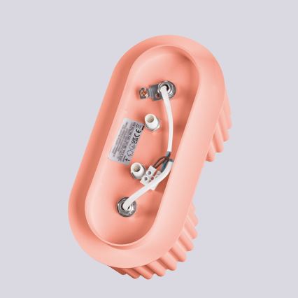 Спот осветително тяло AURA 2xGU10/10W/230V розово