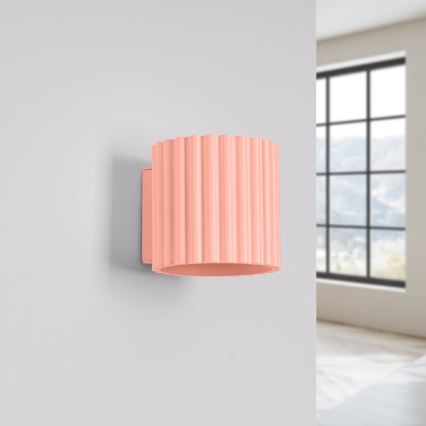 Стенно осветително тяло AURA 1xG9/10W/230V розово