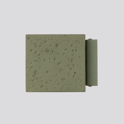 Стенно точково осветително тяло QUAD 1xG9/8W/230V бетон/зелено