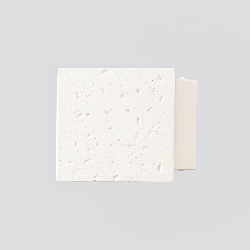 Стенно точково осветително тяло QUAD 1xG9/8W/230V бетон/кремаво