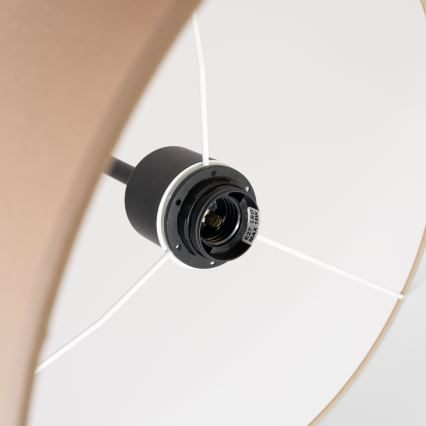 Полилей на кабел NEVIA 1xE27/15W/230V Ø 40 см, таупе