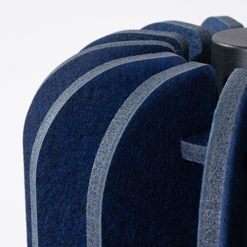 Пендел на кабел MULA 1xE27/15W/230V Ø 27 см, син