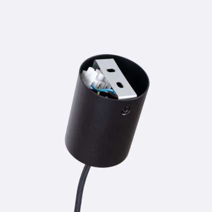 Пендел на кабел MULA 1xE27/15W/230V Ø 27 см, син