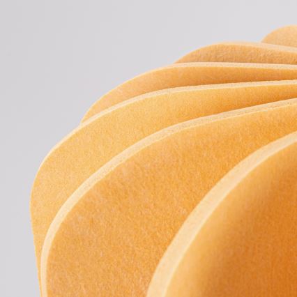 Полилей на кабел MULA 1xE27/15W/230V Ø 45 см жълт