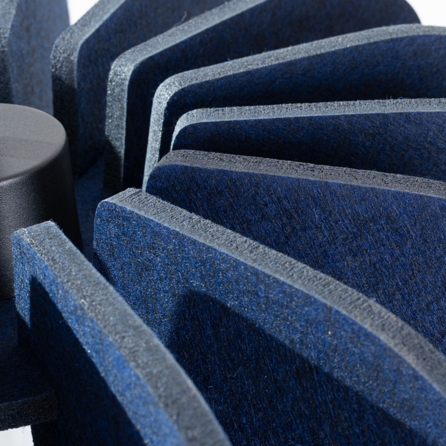 Пендел на кабел MULA, 1xE27/15W/230V, Ø 45 см, син