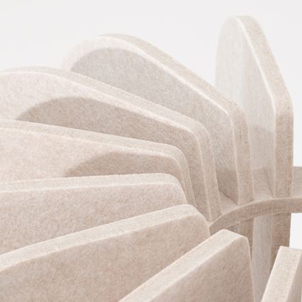 Подова лампа MULA 1xE27/15W/230V кремава