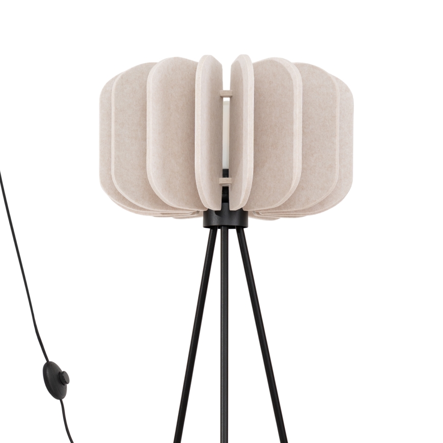 Подова лампа MULA 1xE27/15W/230V кремава