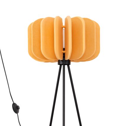 Подова лампа MULA 1xE27/15W/230V жълта