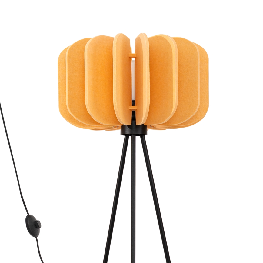 Подова лампа MULA 1xE27/15W/230V жълта