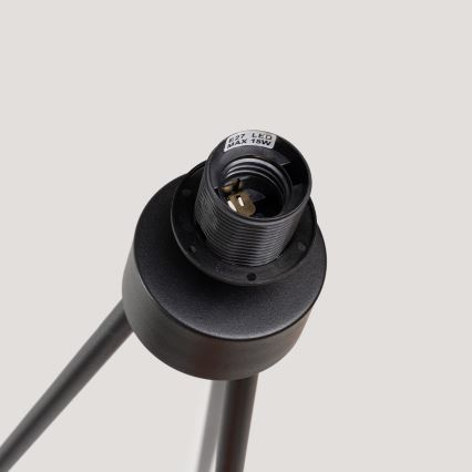 Подова лампа MULA 1xE27/15W/230V жълта