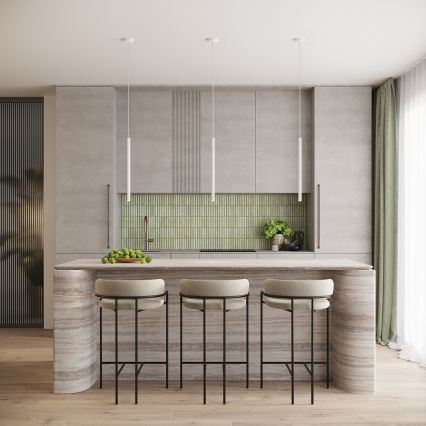 Полилей на кабел ARCHE 2xG9/8W/230V бял