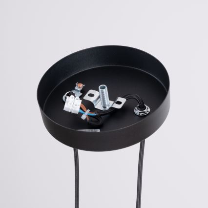 Полилей на кабел ARCHE 2xG9/8W/230V черен