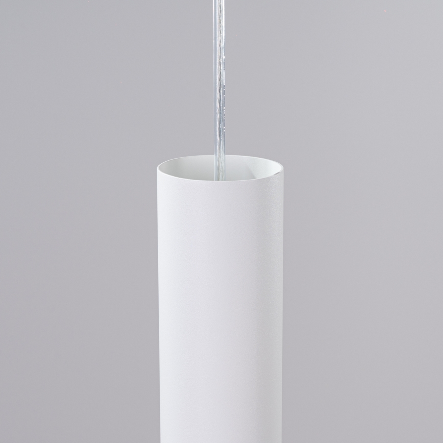 Полилей на кабел LAGOS 2xGU10/10W/230V бял