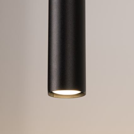 Пендан на кабел LAGOS 2xGU10/10W/230V черен