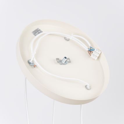 Полилей на кабел ESTRIA, 3xE14/10W/230V, диаметър 30 см, кремав