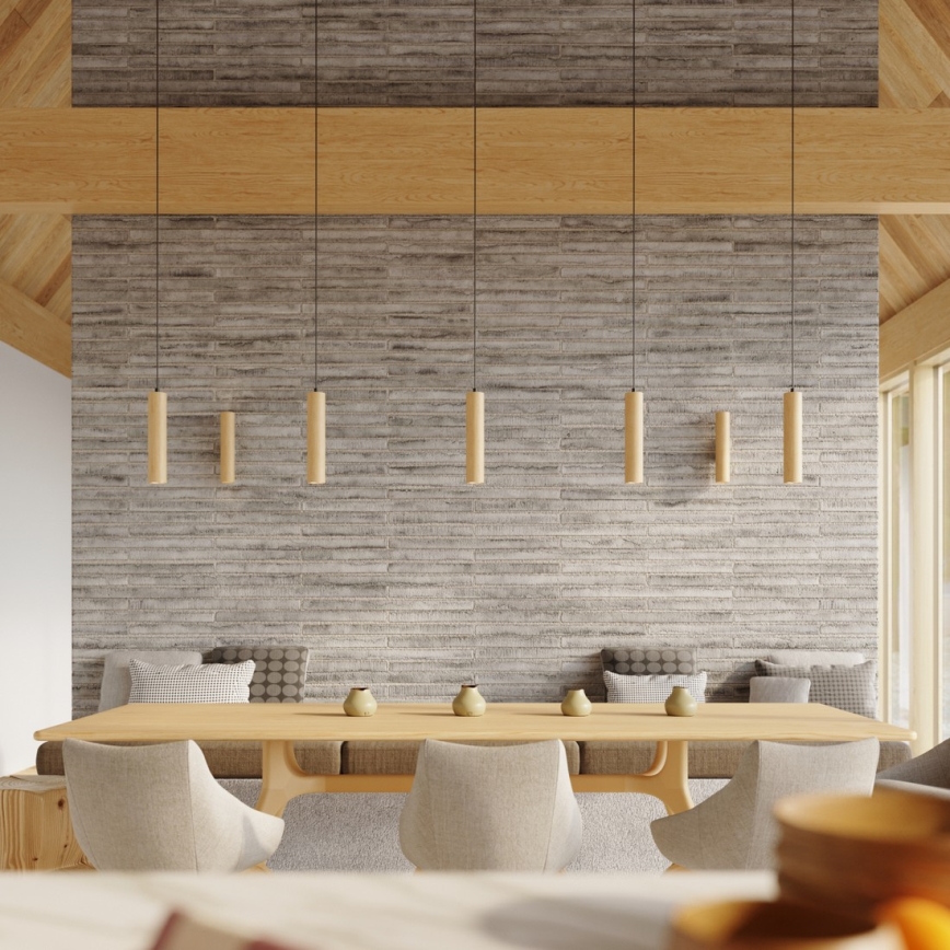 Стенно осветително тяло LINO 2xGU10/10W/230V бук