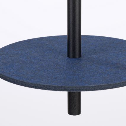 Полилей на кабел FELTRO 1xG9/8W/230V, черен/син