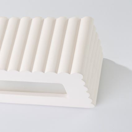 Стенно осветително тяло RIGATA 1xE27/15W/230V керамика/бяло