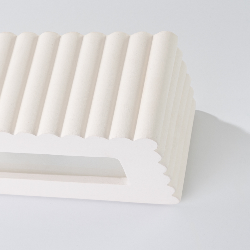 Стенно осветително тяло RIGATA 1xE27/15W/230V керамика/бяло