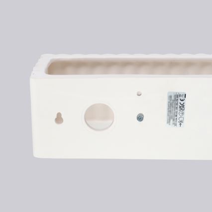 Стенно осветително тяло RIGATA 1xE27/15W/230V керамика/бяло