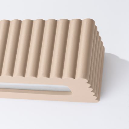 Настенно осветително тяло RIGATA 1xE27/15W/230V керамика/таупе