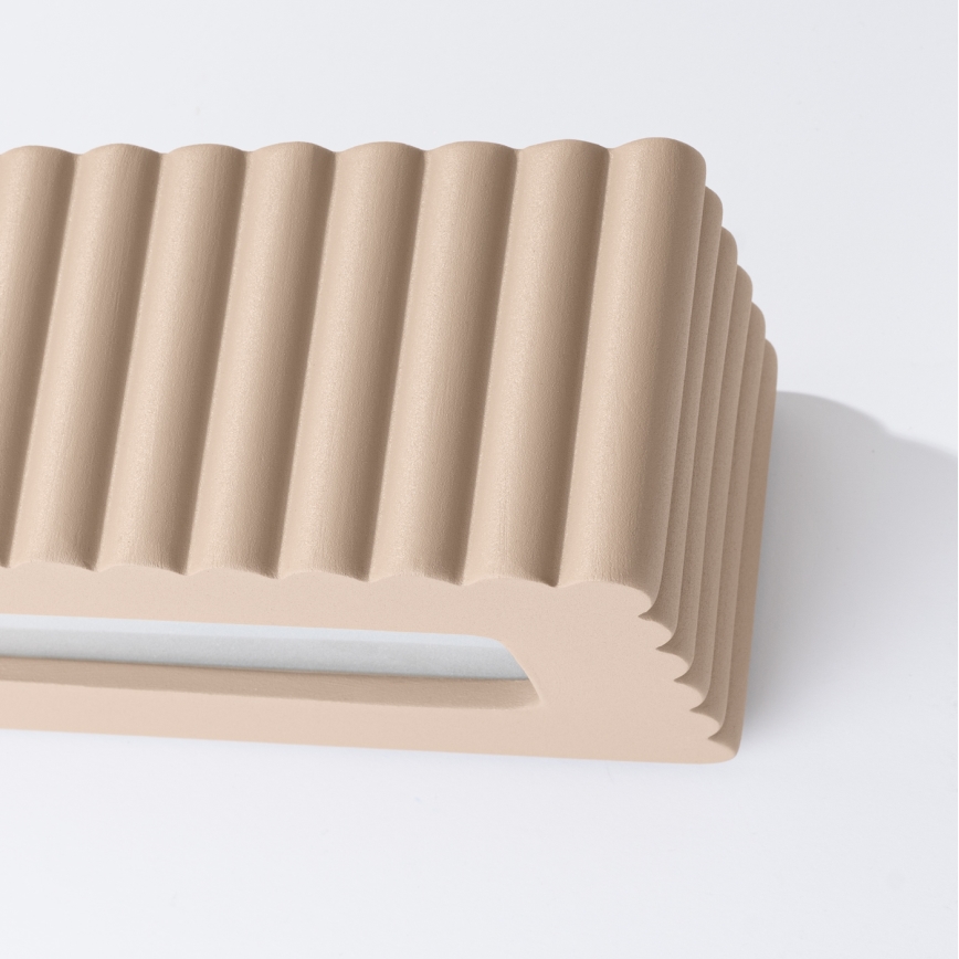 Настенно осветително тяло RIGATA 1xE27/15W/230V керамика/таупе