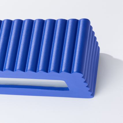 Настенно осветително тяло RIGATA 1xE27/15W/230V керамика/синьо