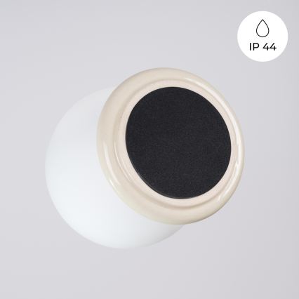 Стенно осветително тяло за баня ZORI 1xG9/8W/230V IP44 бежово