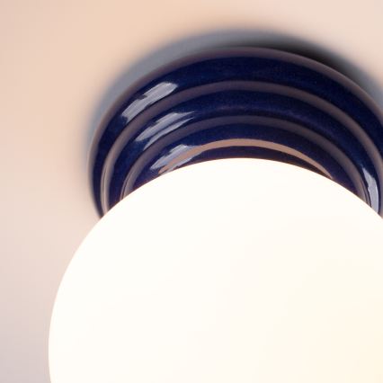 Стенно осветително тяло за баня ZORI 1xG9/8W/230V IP44 синьо