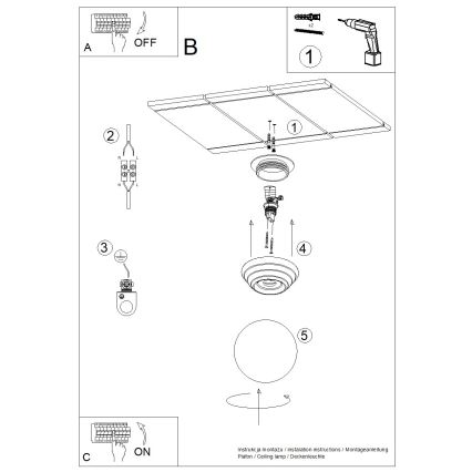 Плафон за баня ZORI 1xG9/8W/230V Ø 12 см IP44 бял