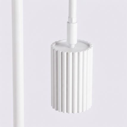 Подова лампа KARBON 1xGU10/10W/230V бяла