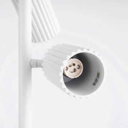 Подова лампа KARBON 3xGU10/10W/230V бяла