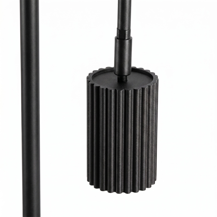 Подова лампа KARBON 1xGU10/10W/230V черна