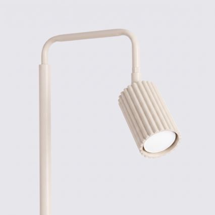 Подова лампа KARBON 1xGU10/10W/230V кремава
