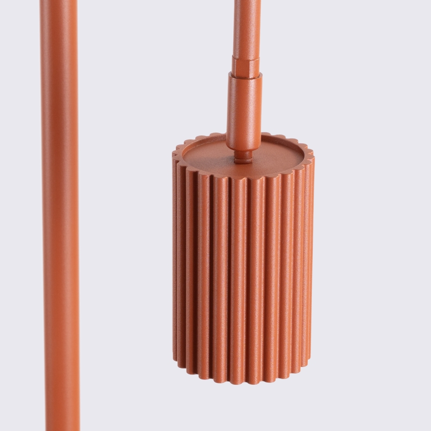Подова лампа KARBON 1xGU10/10W/230V оранжева