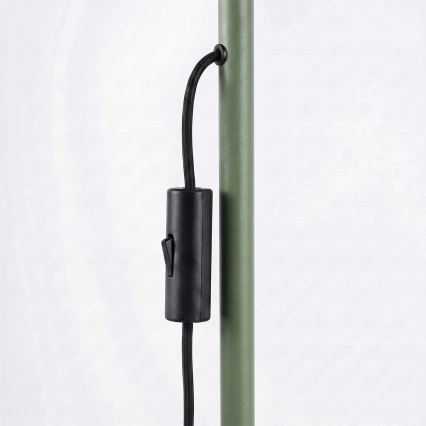 Подова лампа KARBON 3xGU10/10W/230V зелена