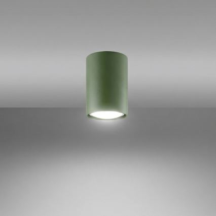 Осветително тяло тип спот LAGOS 1xGU10/10W/230V 10 см зелено