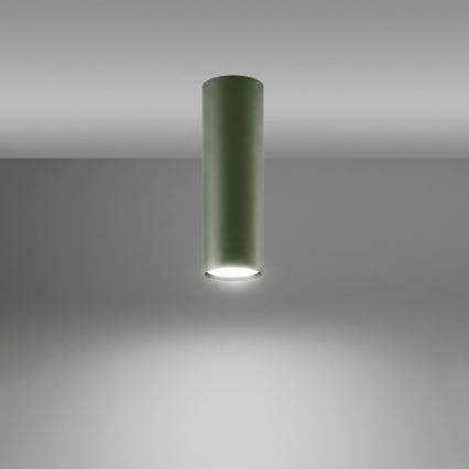 Точково осветително тяло LAGOS 1xGU10/10W/230V 20 см зелено