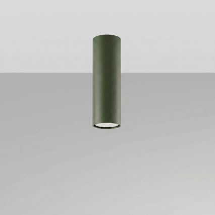 Точково осветително тяло LAGOS 1xGU10/10W/230V 20 см зелено