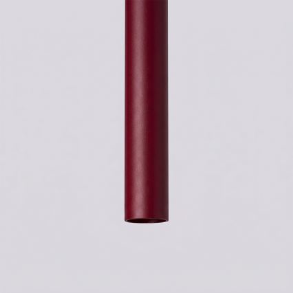 Полилей на кабел PASTELO 2xG9/8W/230V, червен