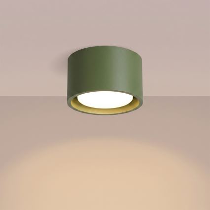 Точково осветително тяло MODO 1xGX53/10W/230V зелено