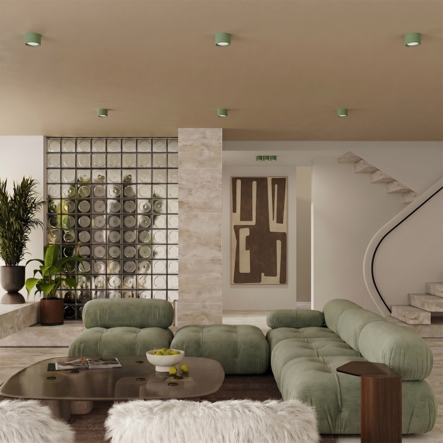 Точково осветително тяло MODO 1xGX53/10W/230V зелено
