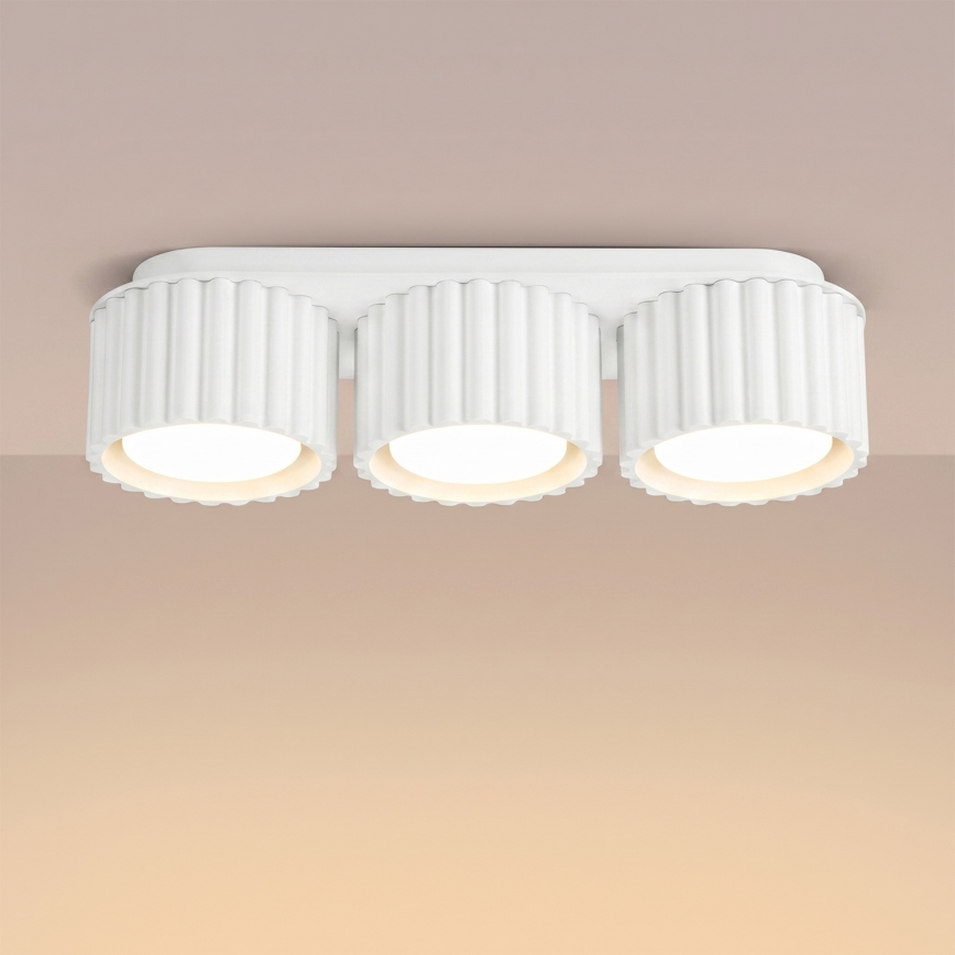 Точково осветително тяло AURA 3xGX53/10W/230V бяло