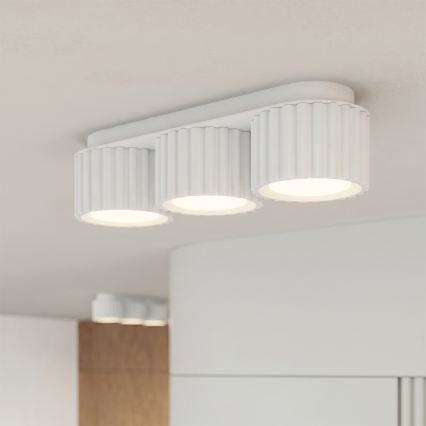 Точково осветително тяло AURA 3xGX53/10W/230V бяло