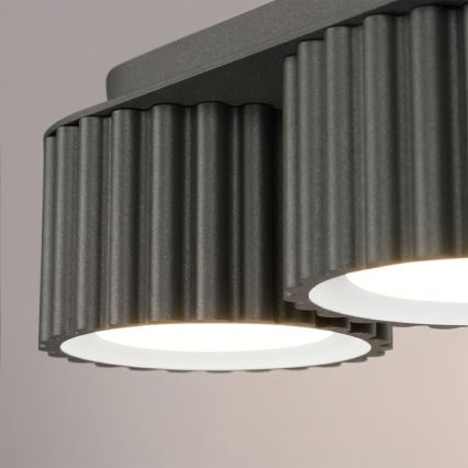 Точково осветително тяло AURA 3xGX53/10W/230V черно